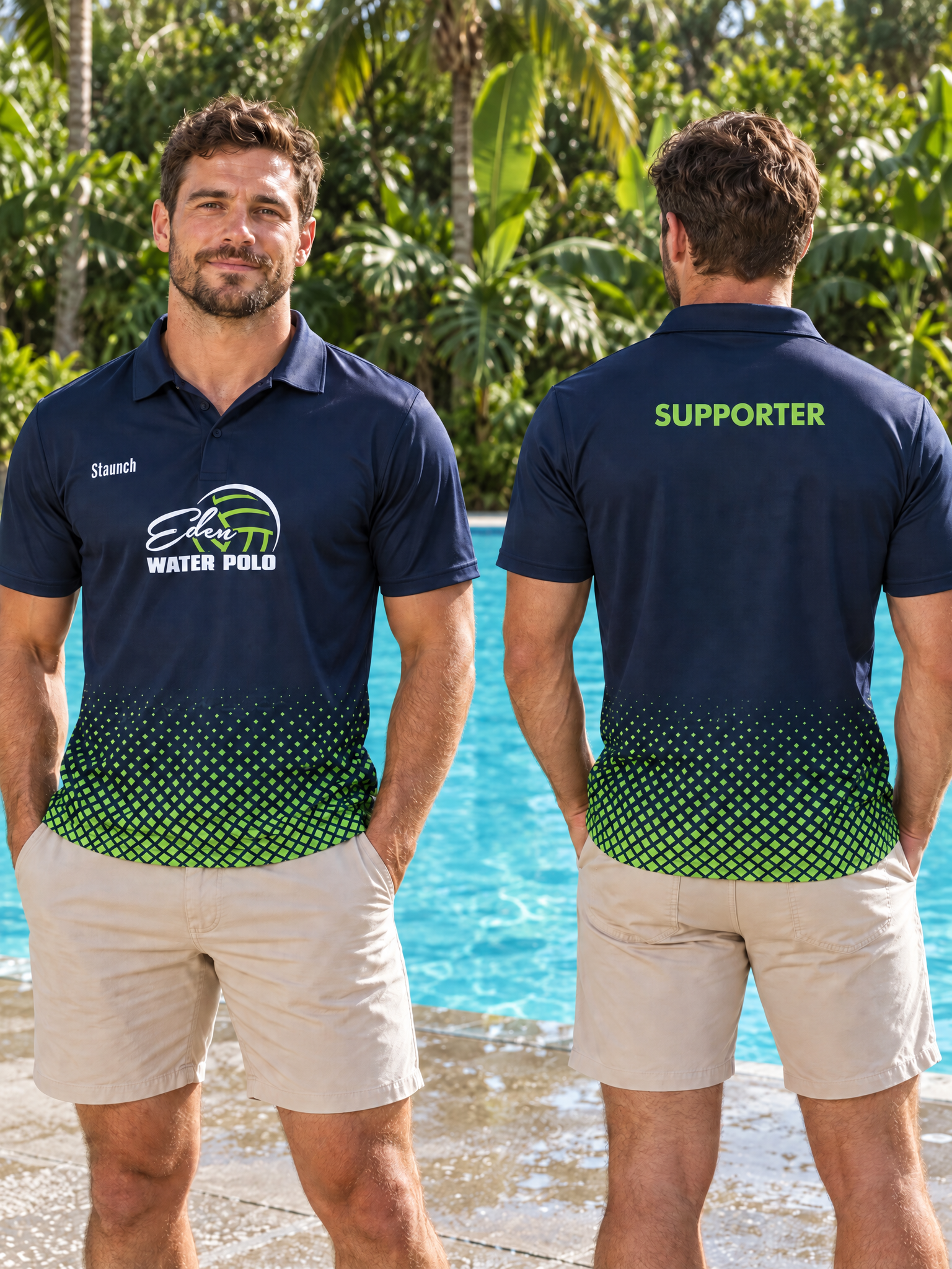 Eden Supporter Golf Custom Shirts