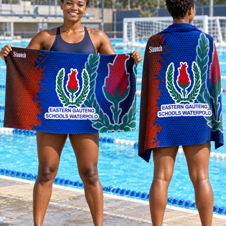 Eastern Gauteng Schools Waterpolo Towel